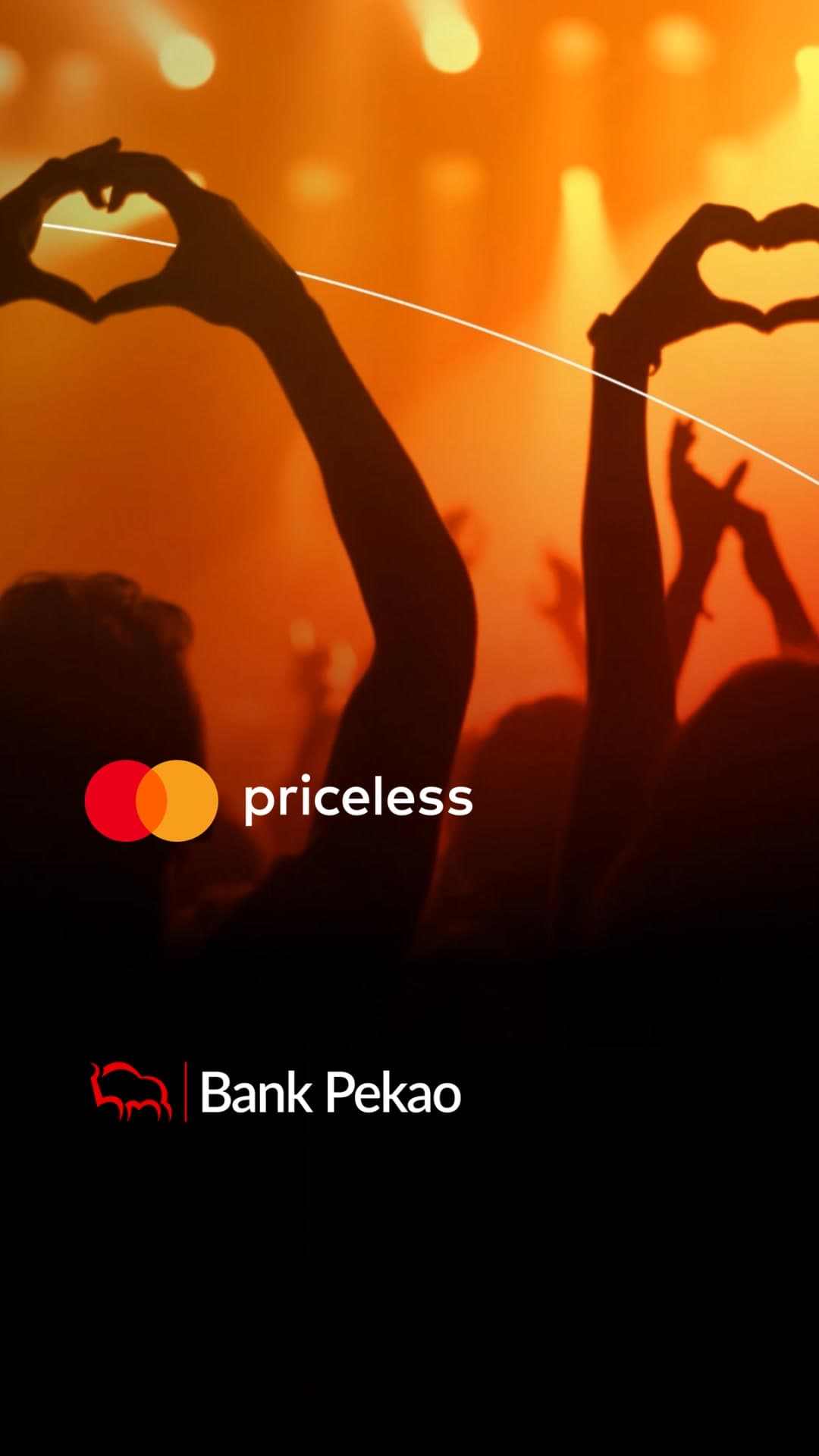 Mastercard music access ad creative from the Adatomy media database